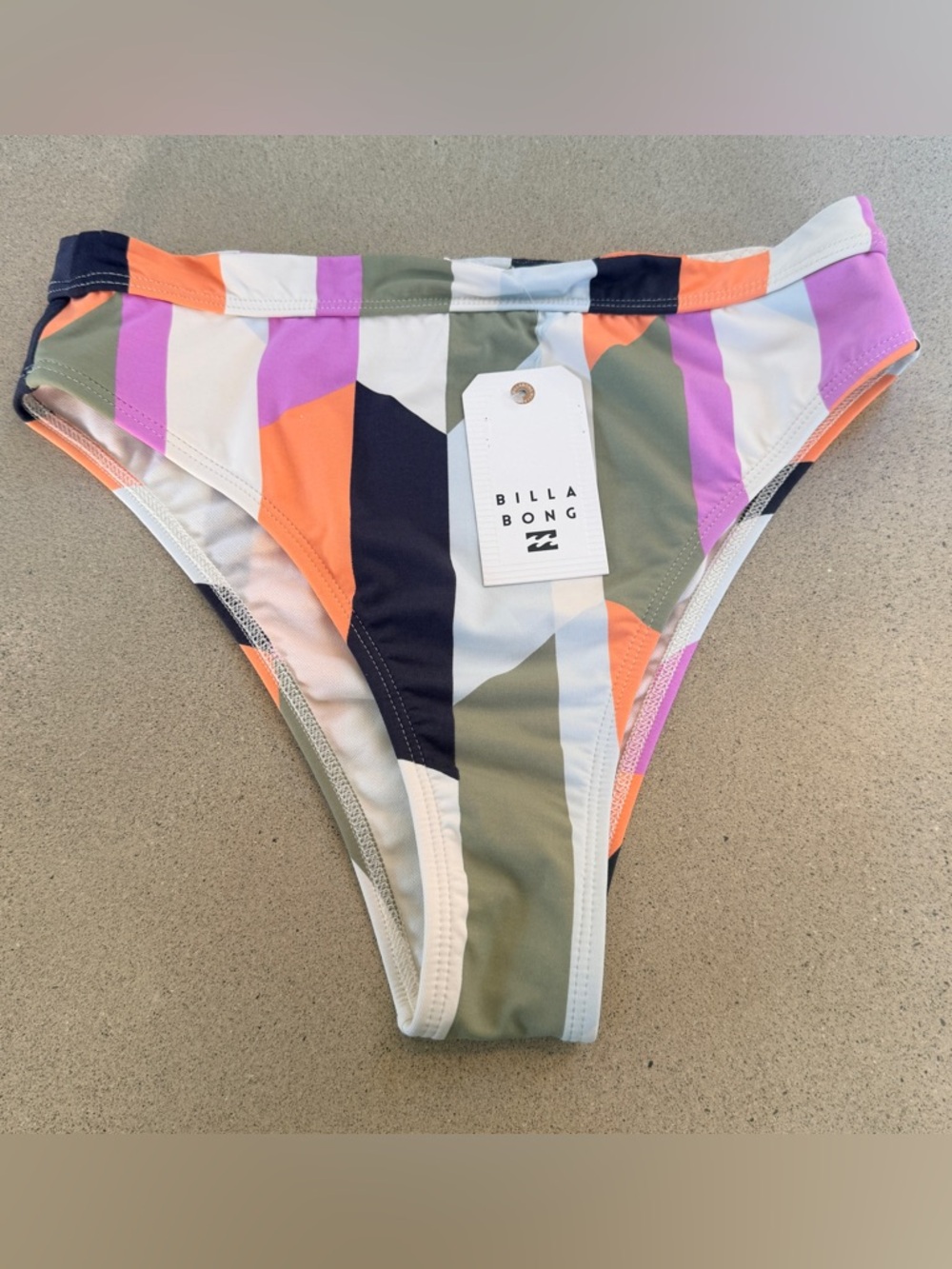 NWT Billabong Slow Roller Bikini Swim Bottoms MEDIUM 10 Juniors Beach
